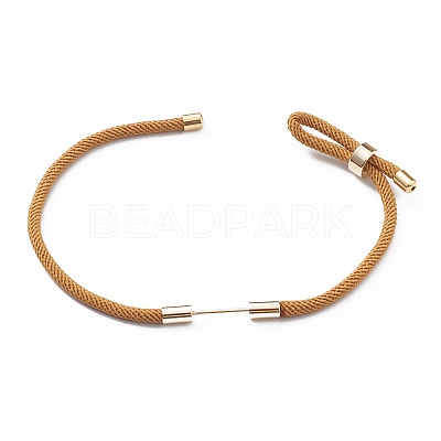 Braided Nylon Cord Bracelet Making MAK-A017-D02-11G-1