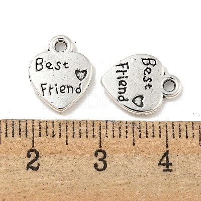 Tibetan Style Zinc Alloy Charms TIBEP-R334-316AS-RS-1