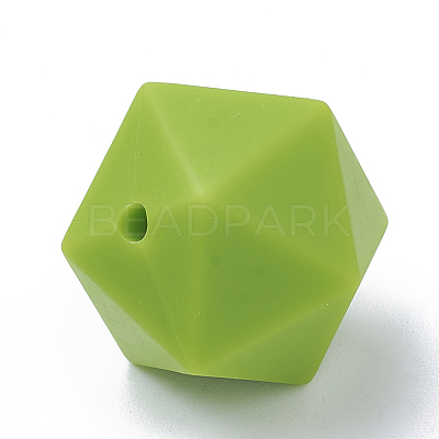 Food Grade Eco-Friendly Silicone Focal Beads SIL-T048-17mm-08-1
