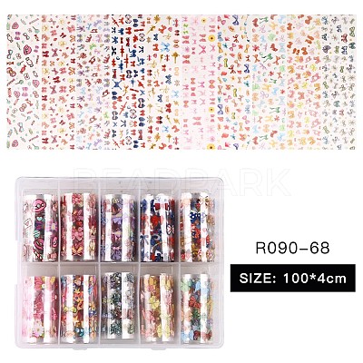 10rolls Nail Art Transfer Stickers MRMJ-R090-68-1