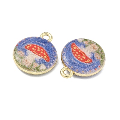 Printed Alloy Pendants PALLOY-P319-07D-01-1