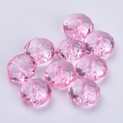Transparent Acrylic Beads TACR-Q258-8mm-V03-1