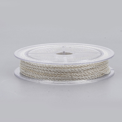 Soldered Brass Coated Iron Rope Chains CH-T002-04S-1