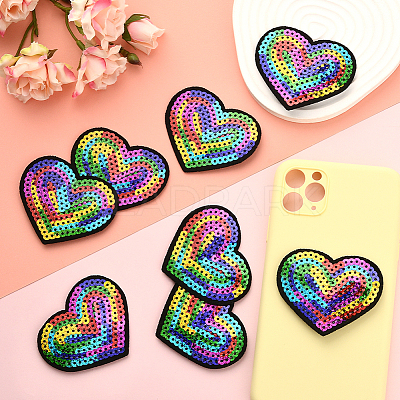 20Pcs Computerized Embroidery Cloth Iron on/Sew on Patches PATC-CY0001-26B-1