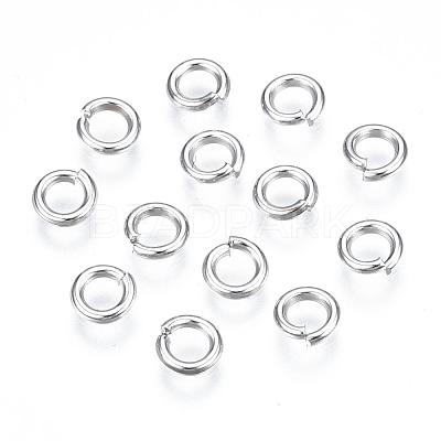 Platinum Plated Brass Round Jump Rings Jewelry Findings Accessories X-JRC5mm-NF-1