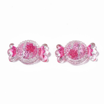 Transparent Resin Decoden Cabochons CRES-N034-14B-1