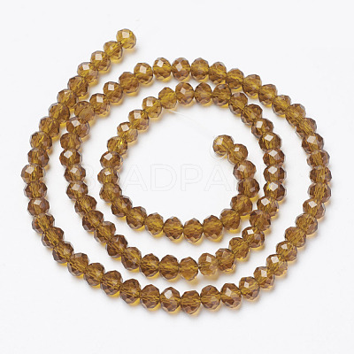 Glass Beads Strands EGLA-A034-T6mm-D02-1