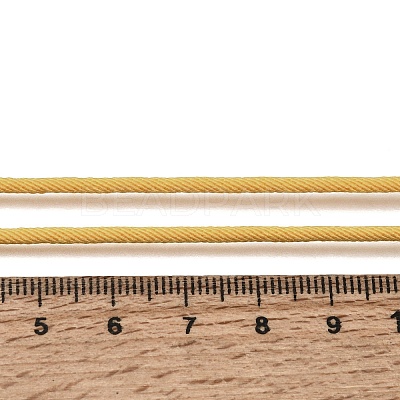 2.5MM Adjustable Braided Nylon Cords Necklace Making FB-CBAA152-02G-29-1