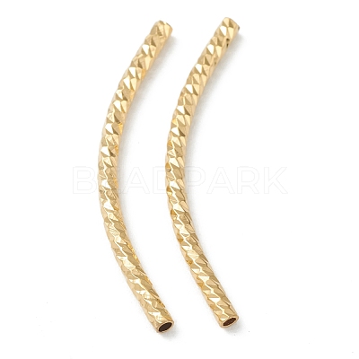 Brass Tube Beads KK-Y003-86H-G-1