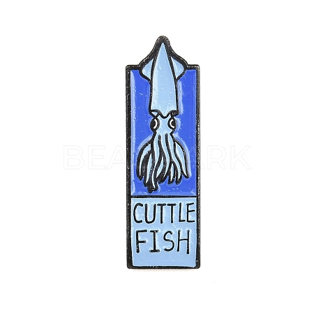 Ocean Theme Alloy Enamel Pins JEWB-G045-04EB-04-1