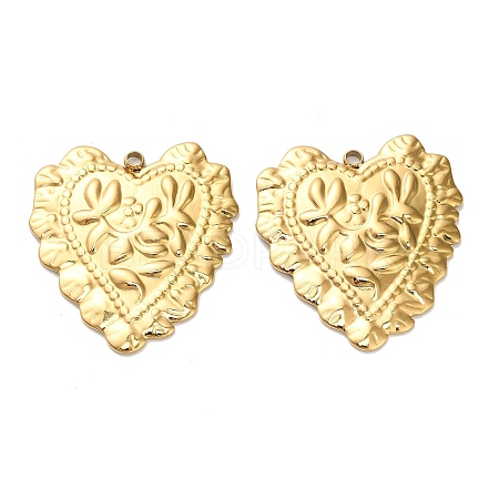304 Stainless Steel Pendants STAS-C152-19A-G-1