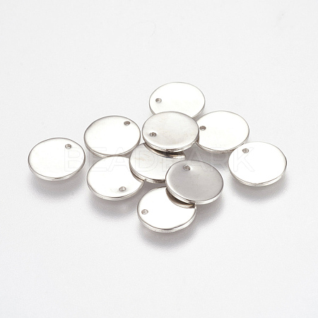 Non-Tarnish 304 Stainless Steel Stamping Blank Tag Charms A-STAS-K149-03B-1