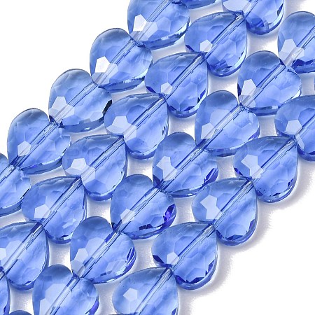 Transparent Glass Beads Strands GL-CBA7A17-03A-08-1