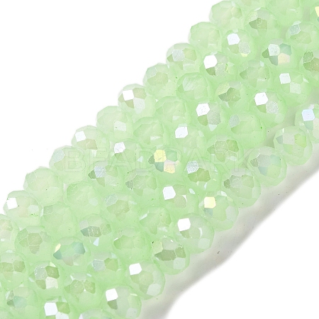 Baking Electroplate Glass Beads Strands LS-DGLA-A039-J10mm-B10-1