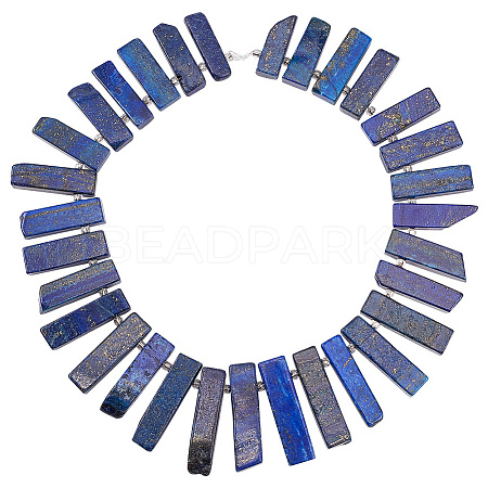 ARRICRAFT 1 Strand Natural Lapis Lazuli Beads Strands G-AR0005-29-1