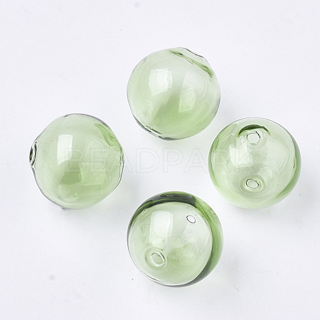 Handmade Blown Glass Beads X-BLOW-T001-32A-05-1