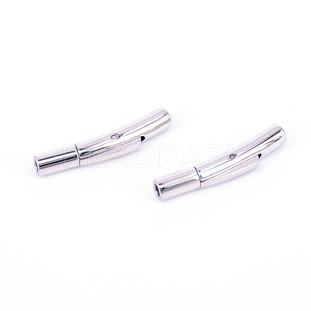 Stainless Steel Bayonet Clasps STAS-CJC0003-03P-A-1