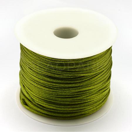 Nylon Satin Rattail Cords NWIR-R025-1.5mm-214-1