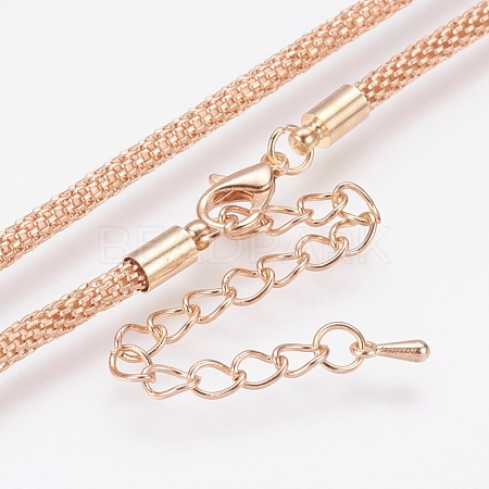 Iron Lantern Chain Necklace Making MAK-J004-13KCG-1