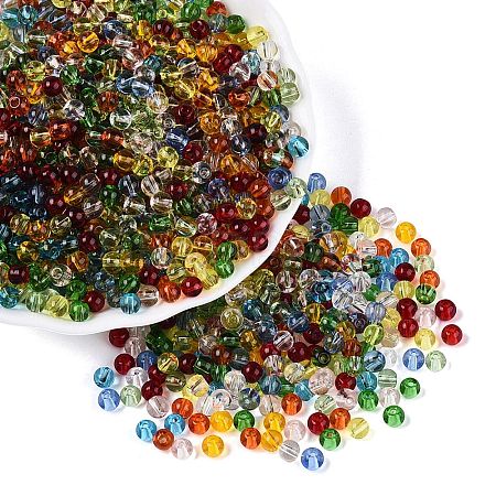 FGB Transparent Glass Seed Beads SEED-N013-01A-01-1