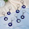 Handmade Evil Eye Lampwork Keychain KEYC-SW00002-01-5