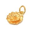 925 Sterling Silver Lotus Flower Charms STER-U009-01G-02-2