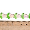 Transparent Glass Bead Strands GLAA-K070-02B-4