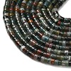 Natural Indian Agate Beads Strands G-Z110-A17-2x4mm-4