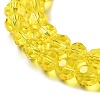 Transparent Glass Beads EGLA-A035-T8mm-D03-4
