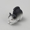 Resin Cat Shape Display Decorations AJEW-WH0270-713B-1