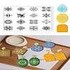 Silicone Clay Texture Mat AJEW-WH0447-022-9