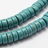 Synthetic Howlite Beads Strand G-P228-01-6mm-3