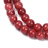 Natural Mashan Jade Round Beads Strands G-D263-10mm-XS04-01-3