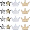 24Pcs 2 Style Computerized Embroidery Cloth Iron on/Sew on Patches DIY-FG0002-85-1