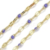 Rack Plating Brass Dapped Chains AJEW-Q153-02G-09-1