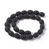 Natural Lava Rock Beads Strands G-F671-03B-11-2