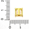 304 Stainless Steel Rhinestone Claw Settings STAS-U042-05C-G-3