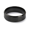 201 Stainless Steel Plain Band Ring for Men Women RJEW-WH0010-06H-MB-2