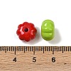 Baking Paint Opaque Acrylic Beads OACR-F014-02B-3