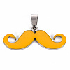 201 Stainless Steel Enamel Pendants STAS-S110-075D-1