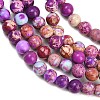 Natural Imperial Jasper Beads Strands G-I122-6mm-16-4