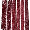 Electroplate Glass Beads Strands EGLA-A044-P1mm-B02-2