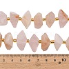 Natural Rose Quartz Beads Strands G-F833-T01-01-5