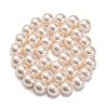 Baking Paint Pearlized Glass Pearl Round Bead Strands PEAR-H019-02D-02-2