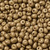 6/0 Opaque Baking Paint Glass Seed Beads SEED-M012-02A-16-3