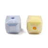Opaque Acrylic Beads OACR-C022-15-2