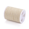 Round Waxed Polyester Cord YC-G006-01-1.0mm-12-3