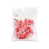 10Pcs Resin Iron Pendants RESI-FS0002-06-6