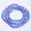 Electroplate Glass Beads Strands EGLA-A034-T4mm-A17-2
