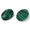 Synthetic Malachite Cabochons G-G760-A14-2